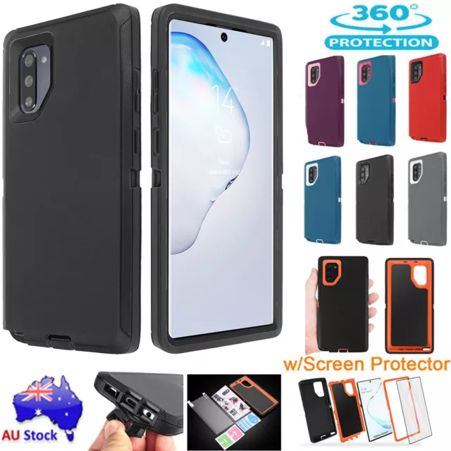 For Samsung Galaxy Note 10 Plus/Note10 Case Shockproof Heavy Duty Rugged Cover