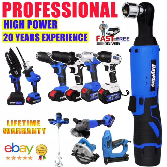 PRO. ELECTRIC CORDLESS Ratchet 3/8 Right Angle Wrench Impact Power Tool  Battery $19.24 - PicClick
