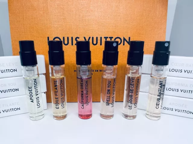 NEW Sur La Route LOUIS VUITTON Perfume Sample Travel spray Men’s 2 ml .06 oz