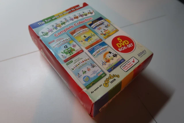 ALPHABLOCKS COMPLETE COLLECTION DVD Box Set Vol 1-5 CBeebies