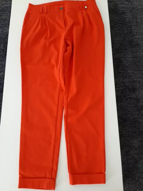 GOLFINO Damen Hose Gr. 38 orange Elastisch ungetragen/neu TOP!