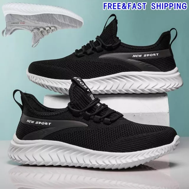 Men's Sports Sneakers Running Outdoor Casual Shoes Walking Tennis Athletic Gym
