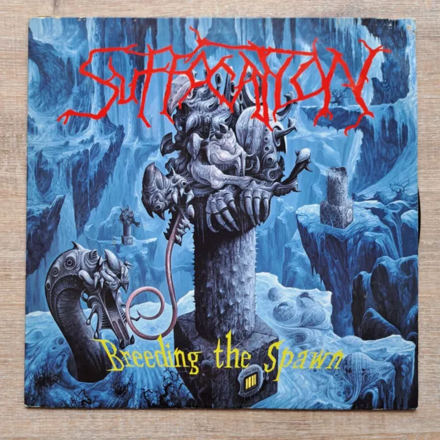 SUFFOCATION - Breeding The Spawn - VINYL LP 1993! 1st Press!!!
