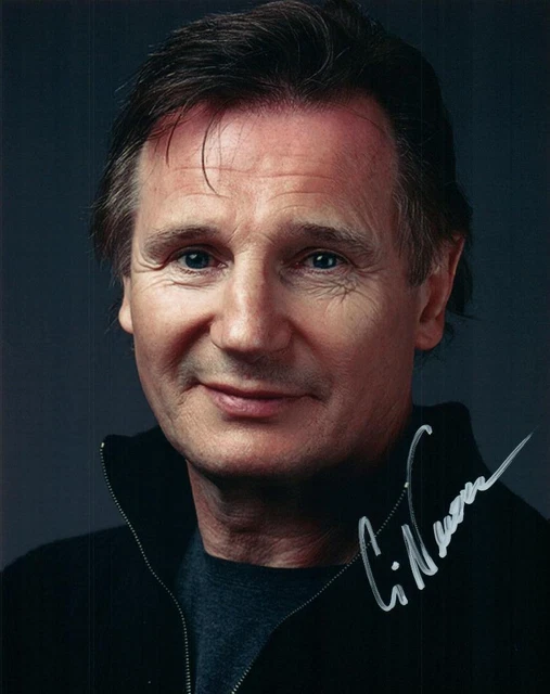 Liam Neeson signed 8x10 Photo Picture autographed with COA