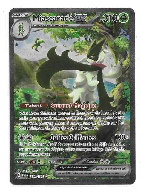 Miascarade-ex 271/193 Carte Pokémon™ Hyper rare Neuve VF