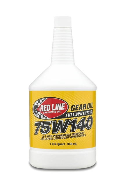 Red Line Oil     Red Line 57914 75W140 Gear Oil, 1 Quart, 1 Pack