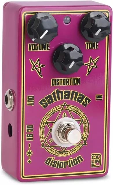 Caline CP-501S Salhanas Verzerrung Effektpedal für Gitarre (UK)