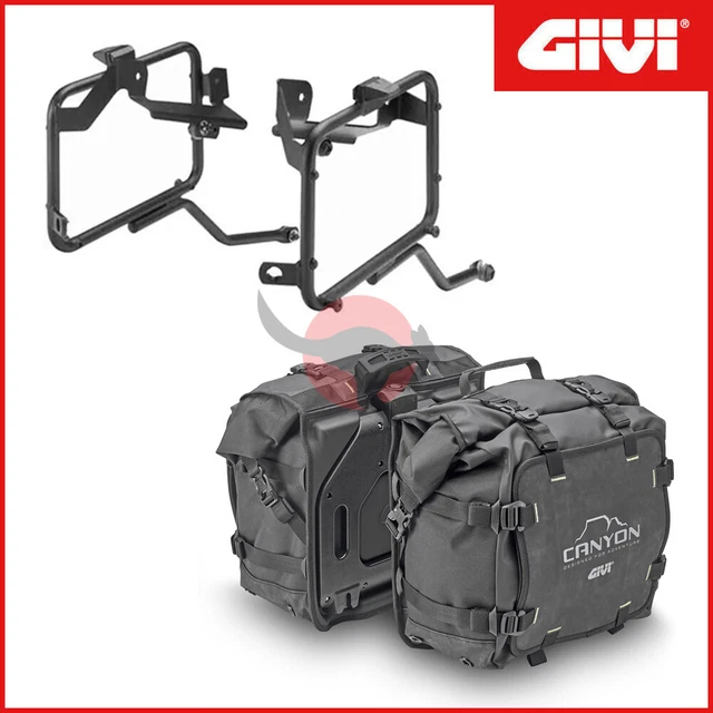 Borsa Serbatoio GIVI EA144 Tanklock - 5 Litri | Poliestere 600D | Copertina Antipioggia Inclusa - Foto 9