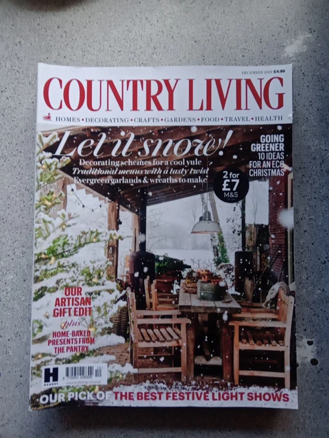 COUNTRY LIVING MAGAZINE £5.50 PicClick UK