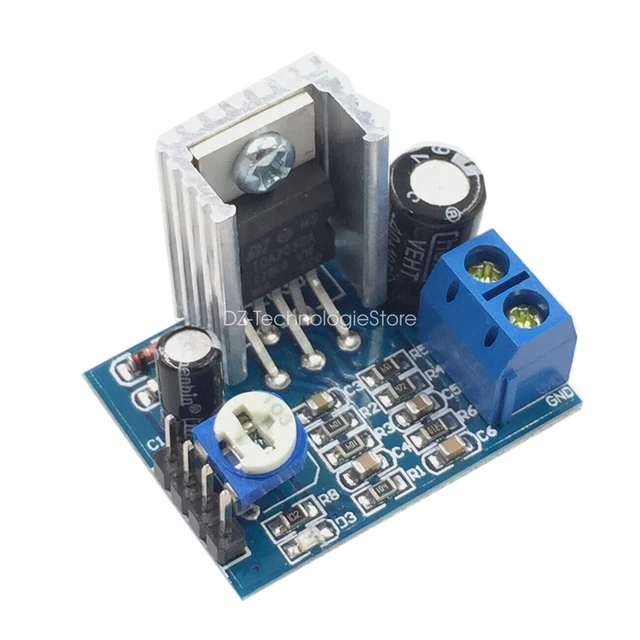 TDA2030A TDA2030 MODULE Power Supply Audio Voice Amplifier Board 6-12V ...