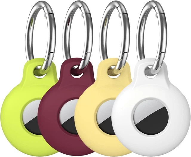 4 Pack Airtag Holder Compatible with AirTag, VAGAWEI Airtag GPS Tracker with