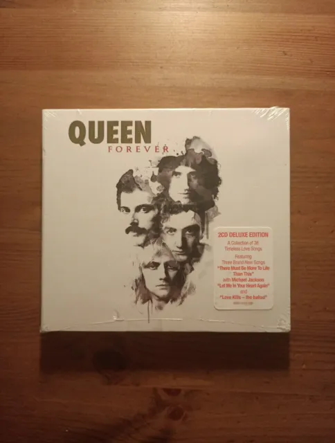 Queen - Forever - 2 x CD Deluxe Edition - Freddie Mercury Michael Jackson 2014