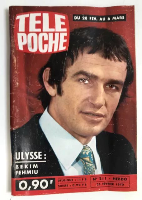 ►Tele Poche N°211 - 1970 - Bekim Fehmiu - Tanguy & Laverdure
