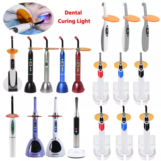 Dental LED Wireless Cordless Curing Light Lamp Woodpecker DTE Style Cure Light