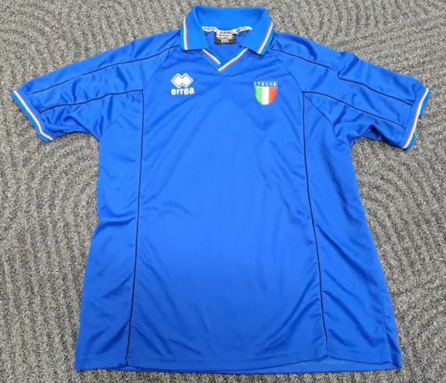 Italy National Team: Football Home Shirt: Size Xxl: Errea Prototype? Look!!!