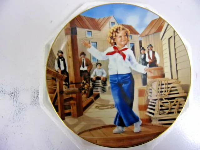 Danbury Mint Shirley Temple Captain January 8 1/4" Plate
