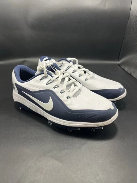 NIKE MENS SZ 9 React Vapor 2 Golf Shoes White Blue BV1135  display picture 1