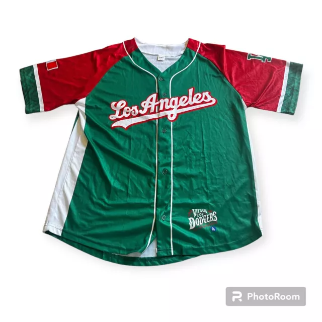 LA Dodgers, 2022 Mexican Heritage Day Jersey, 09/07/2022, Adult XL (New) SGA