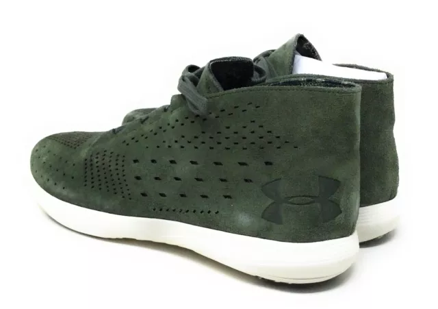 Under Armour Womens UA Street Precision Mid Luxe Sneakers Green Size 10 3