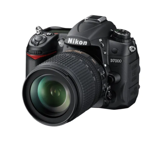 Nikon D7000 16.2MP Digital SLR Camera  W/18-105mm+ 55-200mm Lenses++