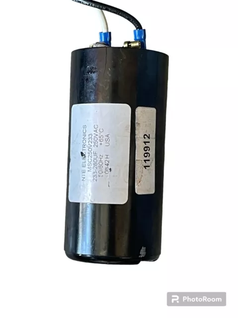 Electro Freeze HC119912 CAPACITOR-ASSY W/BLEED RESISTO OBSOLETE Electro Freeze HC119912 CAPACITOR-ASSY W/BLEED RESISTO OBSOLETE