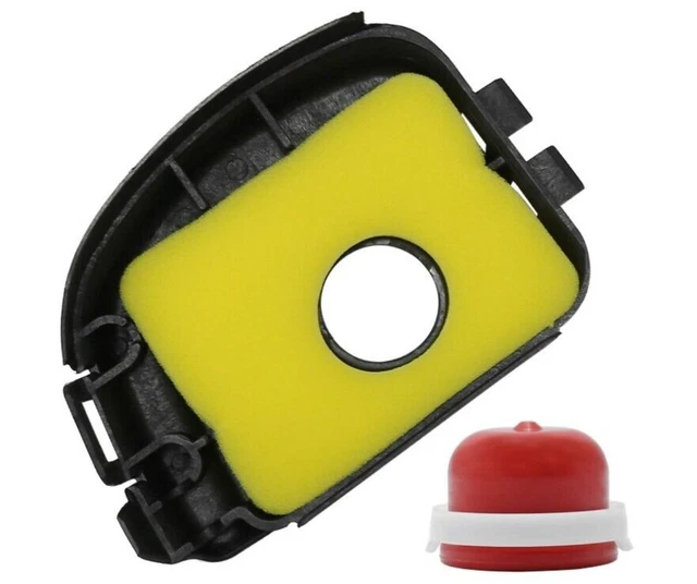 Kit De Couvercle De Filtre à Air Pour Tondeuse à Gazon 5 Pieces Adapte Au Couvercle De Filtre A Air 595660 Au Filtre A Air En Mousse 799579 A La Pompe De Demarrage 594281 87225915