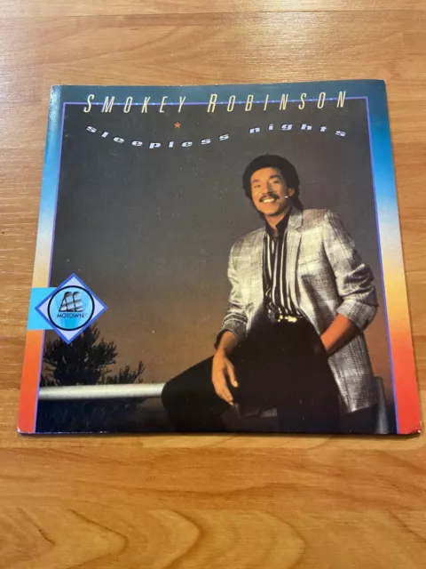 SMOKEY ROBINSON - 1986 Vinyl 45rpm 7-Single - SLEEPLESS NIGHTS