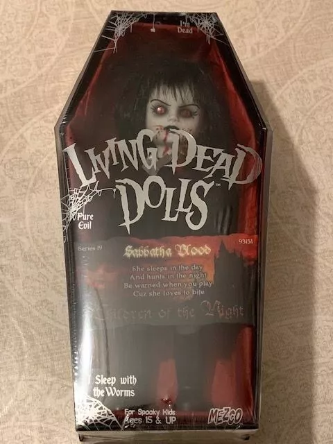 Living Dead Dolls Sabbatha Blood serie 19 Rare Variant