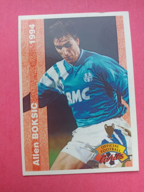 Lot De Cartes Panini Olympique De Marseille 1994 - Set Rare OM - État D'usage