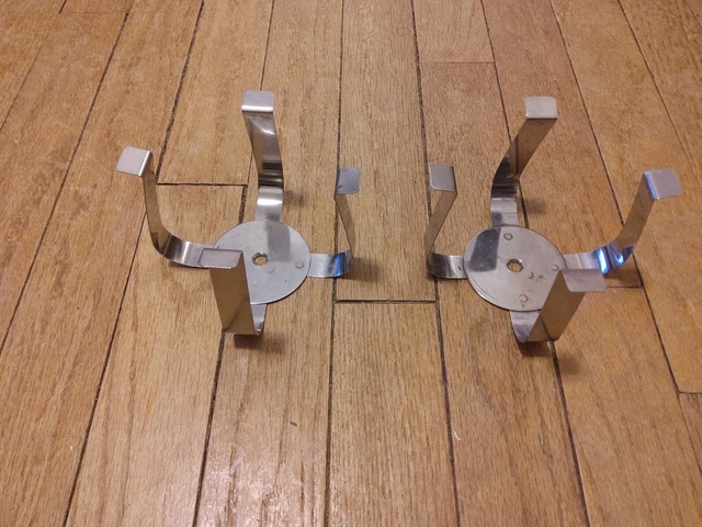 Set of 2 flask clamps for 500 mL erlenmeyer flasks GUC