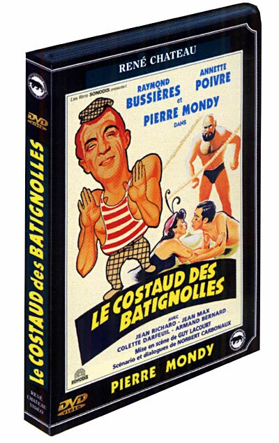 Dvd le costaud des batignolles Pierre Mondy Neuf sous blister ( envoi en suivi )