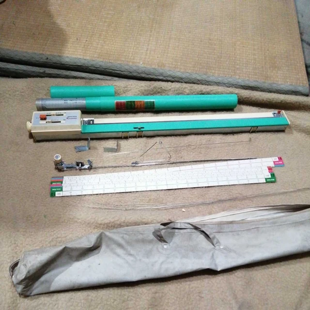 Máquina de tejer líder de punto kuitleader escala de punto artesanal antigua