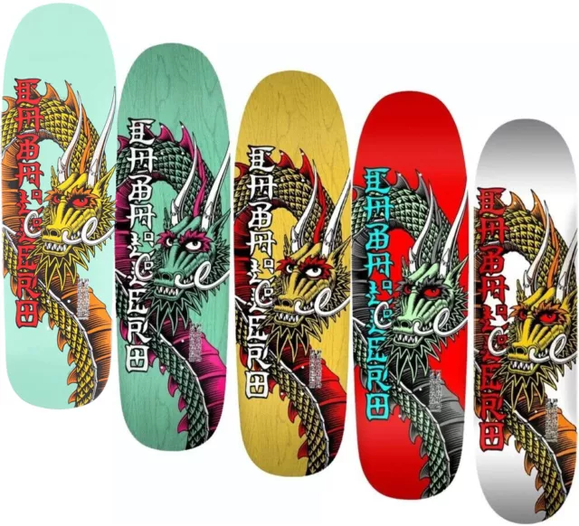 POWELL PERALTA - Steve Caballero - Ban This Dragon - Skateboard Deck  Re Issue