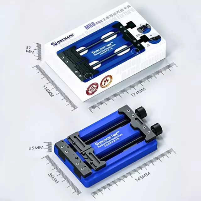 MECHANIC MR6 MAX Stand Dual Axis Soldering Fixture PCB IC Chip Soldering Tool