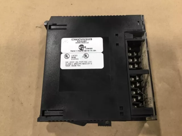 GE Fanuc IC693CMM302G Enhanced Comm Module Genius #017E6