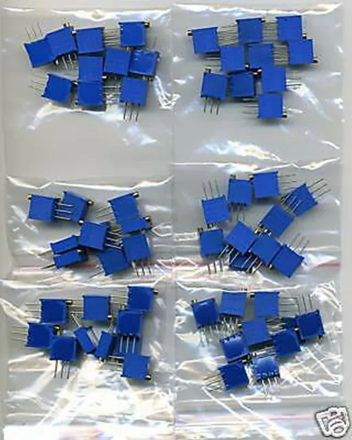 60 Potentiometers Trimmers 25 Tricks - Serie 3296