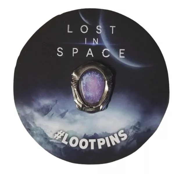 Rare Limited Edition Discontinued Loot Crate Lost in Space Enamel Loot Pin