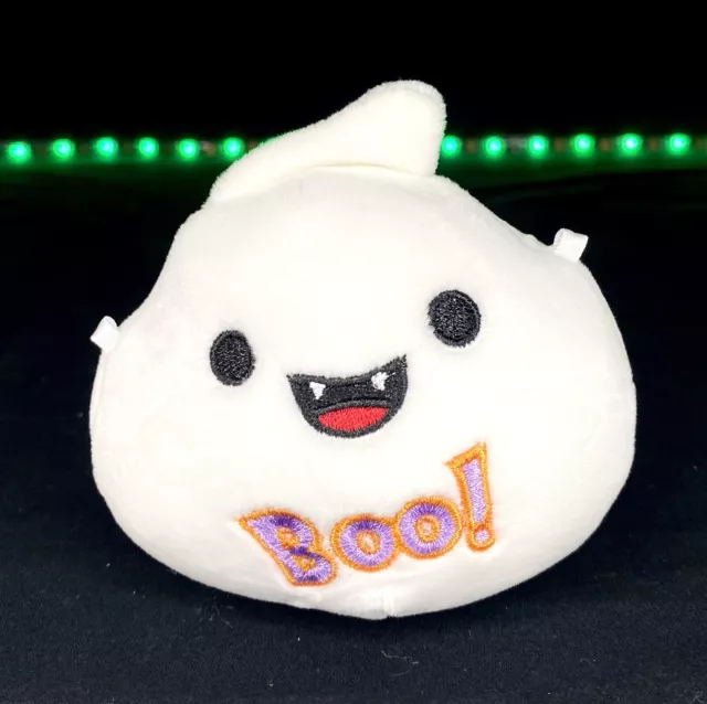 New Squishmallow 3.5” Pet Toy 2021 Halloween Boo Ghost Plush With SQUEAKER!