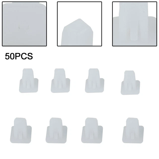 RIVET sourcingmap® Clips rivets poussoir plastique rétenteur pare-choc RIVET sourcingmap® Clips rivets poussoir plastique rétenteur pare-choc