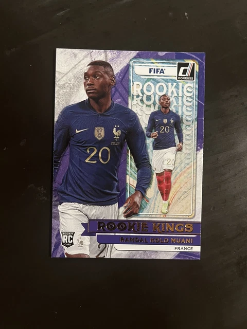 2022-23 Donruss FIFA Randal Kolo Muani Rookie Kings RC #8 France