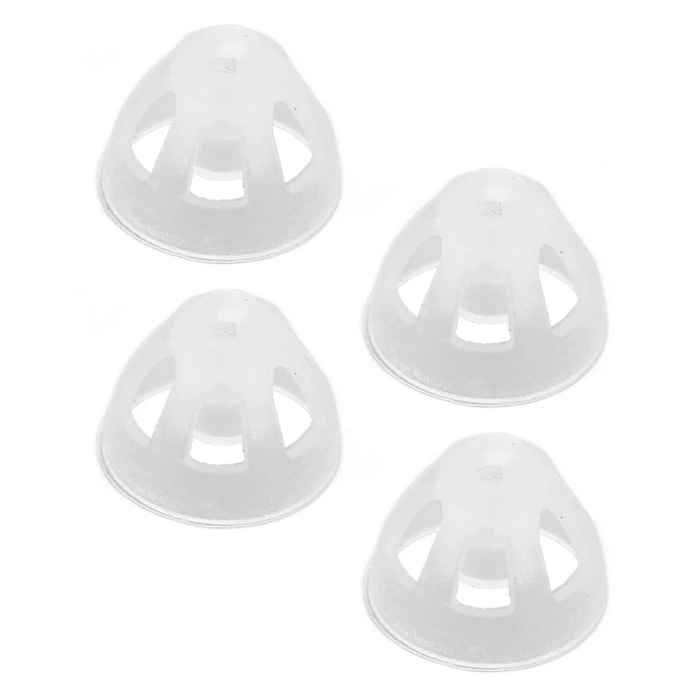 10x Amplificador Auditivo Cúpulas Pieza Transparente Cúpulas Abiertas Silicona Suave GSA