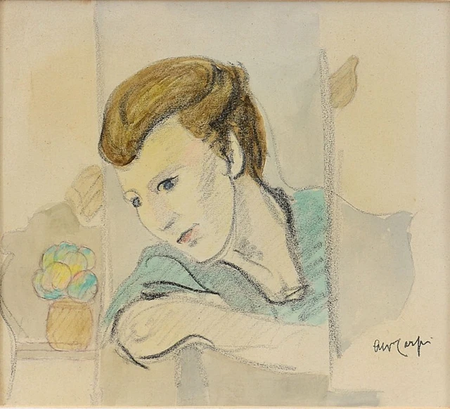 Aldo CARPI de' Resmini  (1886-1973) - Alla Finestra - Opera Archiviata