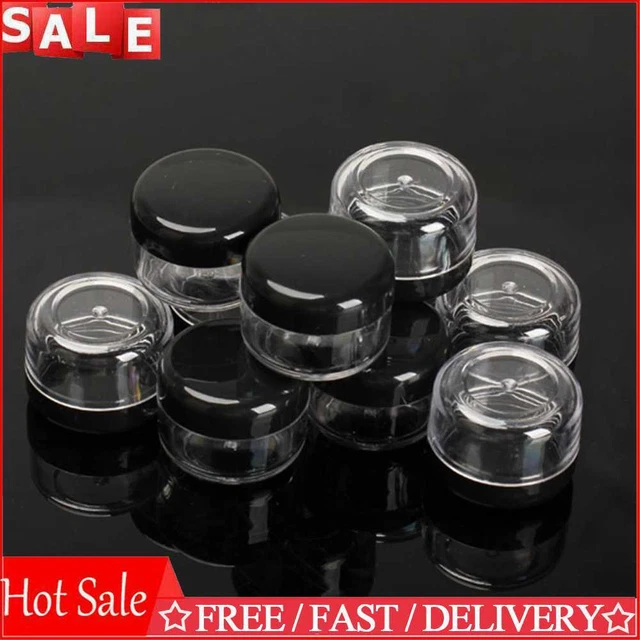 10PCS Cosmetic Empty Pots Small Tiny 5g/ml Eyeshadow Cream Lip Balm Container