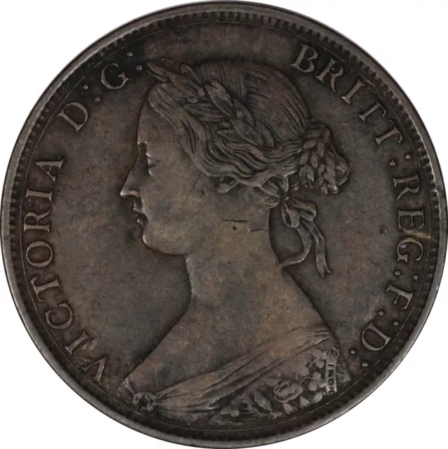 CANADA Nova Scotia 1861 1 Cent, Large Rosebud, B03