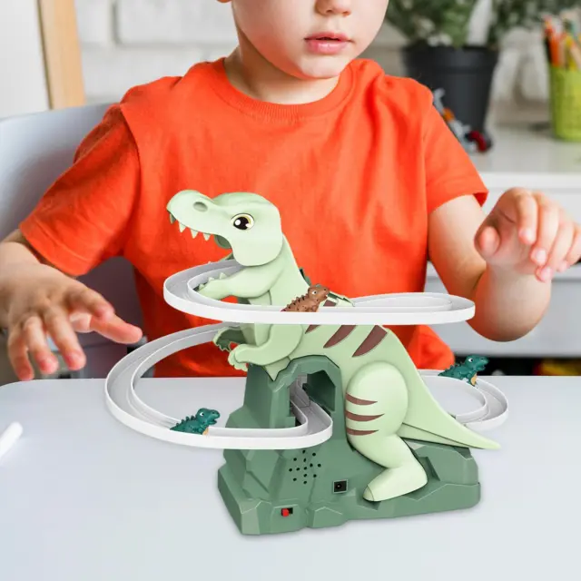 Ensemble de jouets de piste de dinosaure d'escalade pour garçons