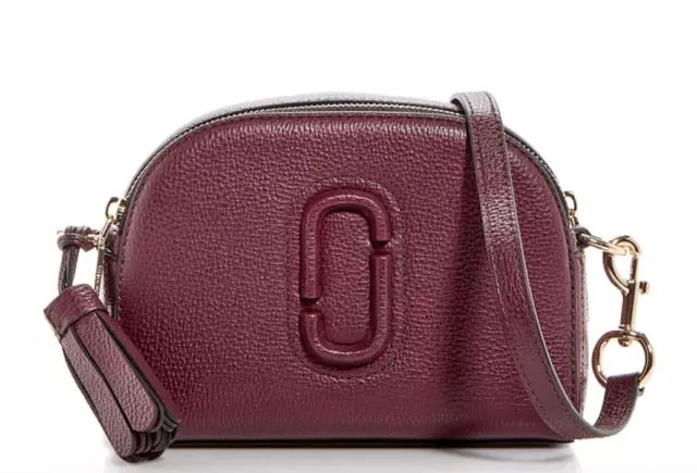 AUTH NWT $335 Marc Jacobs The Shutter Crossbody Shoulder Bag In Chianti