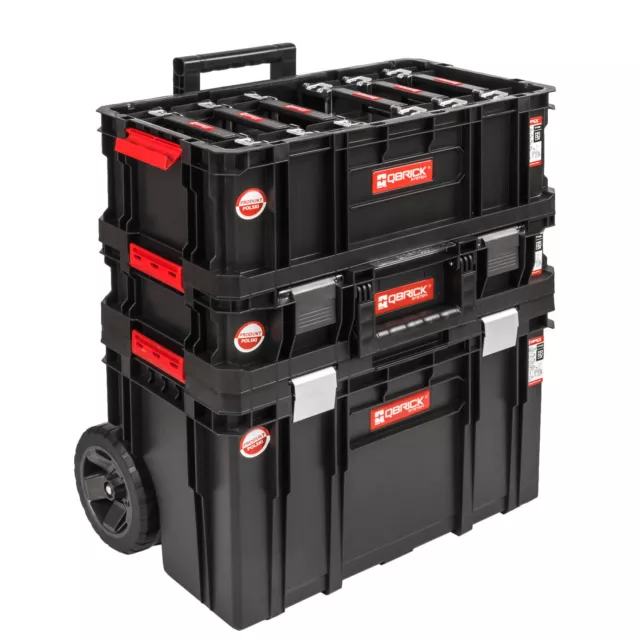 Qbrick Set Carro XXL para cajas de herramientas organizador de cajas profesional