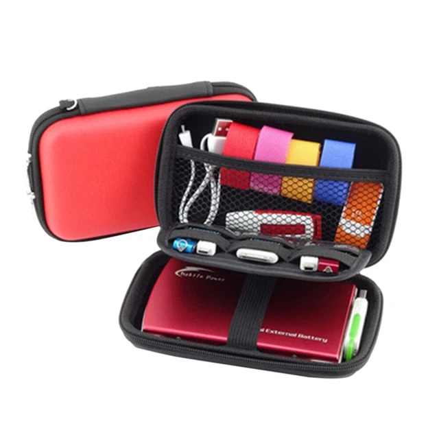 Bolsa de almacenamiento práctica bolsa de almacenamiento de viaje bolsa de cable para hombres adultos