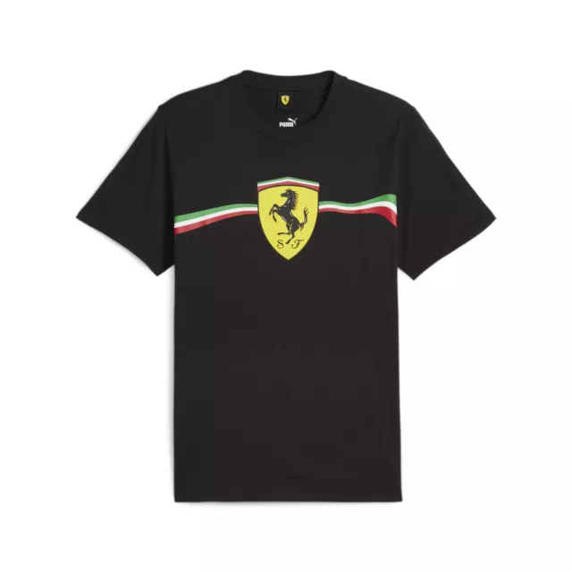 PUMA Scuderia Ferrari Race Big Shield Motorsport Heritage T-Shirt