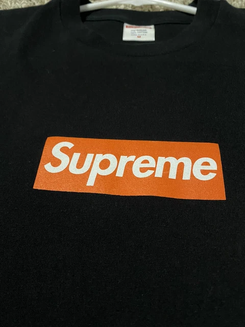 SUPREME SAN FRANCISCO Box Logo Tee Black Size Medium $210.00 
